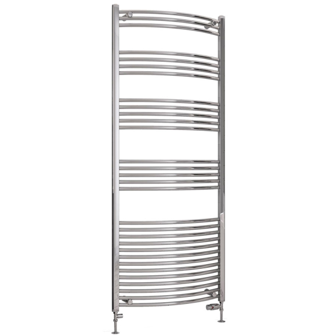 Eastbrook Wendover 1800 x 750mm Chrome Curved Towel Radiator