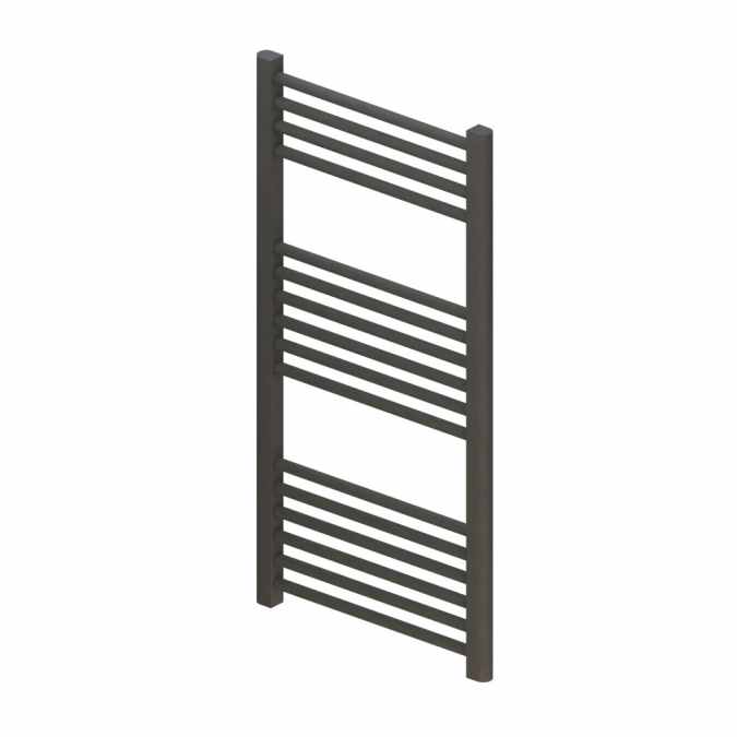 Eastbrook Wingrave 1000 x 400 Matt Anthracite Towel Radiator