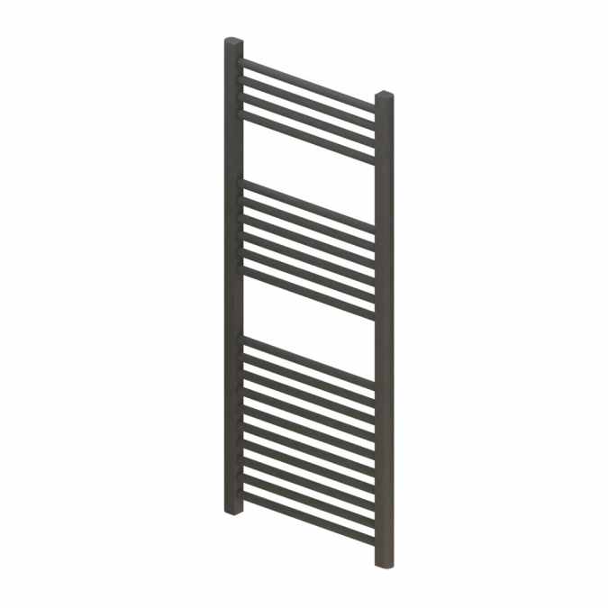 Eastbrook Wingrave 1200 x 400 Matt Anthracite Towel Radiator