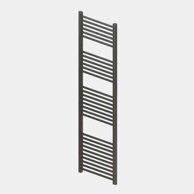 Eastbrook Wingrave 1800 x 500 Matt Anthracite Towel Radiator