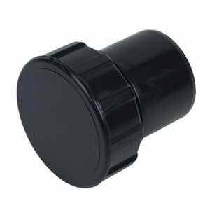 ABS Solvent Fit - Access Plug - 32mm - Black - Waste Pipe