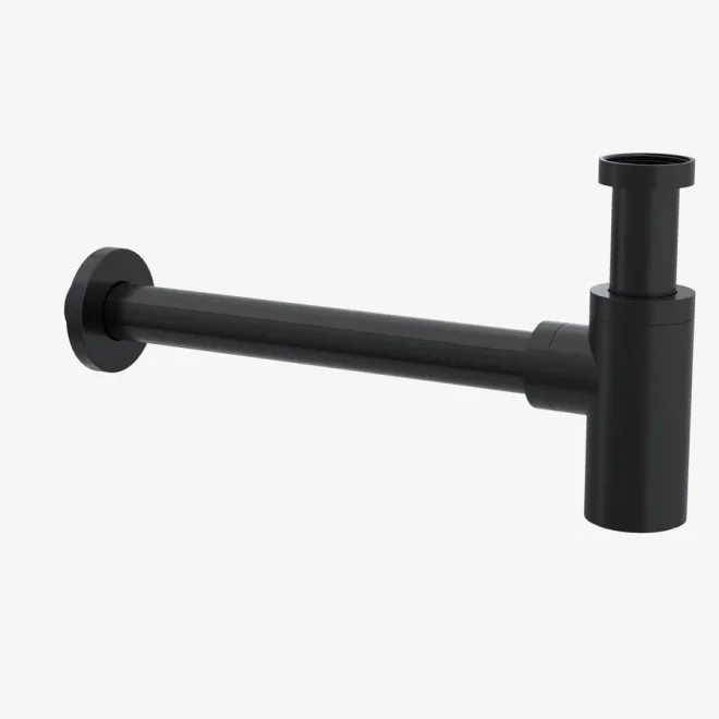 Viva Sanitary 32mm Matt Black Luxury Basin Bottle Trap