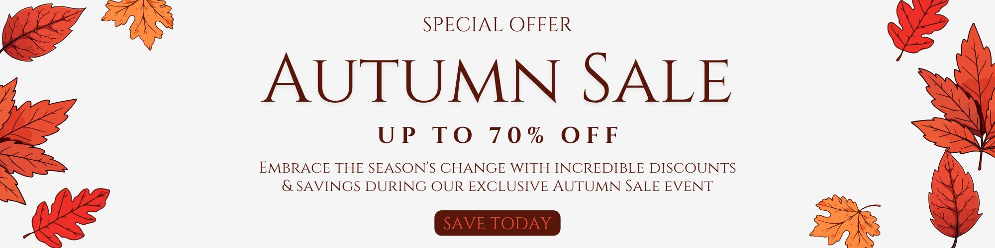 Autumn Bathrooms Sale
