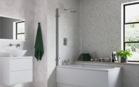 Chrome Bath Screens