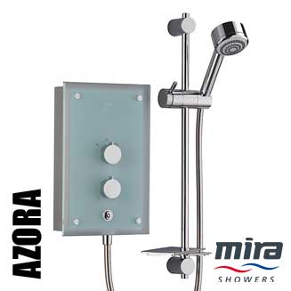 Azora Electric Showers by Mira