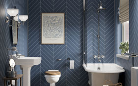 Blue Wall Panels