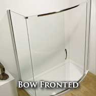 Bow Fronted Sliding Shower Doors