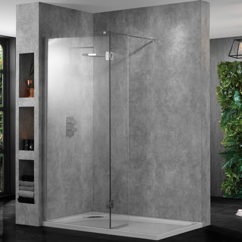Clear Glass Wetroom Panels
