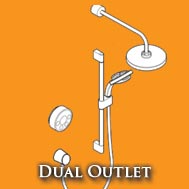 Dual Outlet Digital Showers 