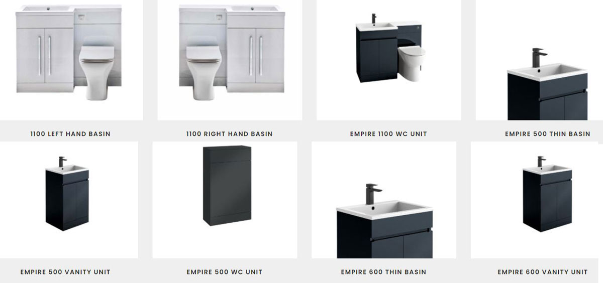 empire bathroom furniture