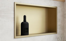 Pre-Finished Metallic Effect Storage Units