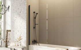Gunmetal Bath Shower Screens
