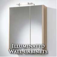 Illuminated Wall Cabinets