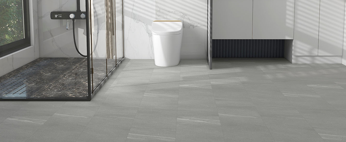 LVT Bathroom Floor