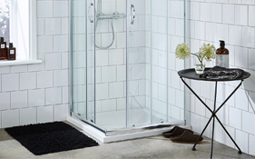 Nuie Corner Entry Enclosures