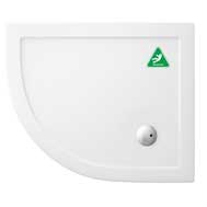 Anti Slip Offset Quadrant Shower Tray