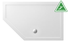 Pentangle none slip shower trays