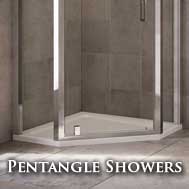 Pentangle Pentagon shower Enclosures