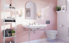 Pink Wall Panels