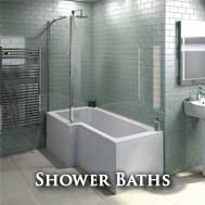 Shower Baths, P Shape Baths, L Shape Baths