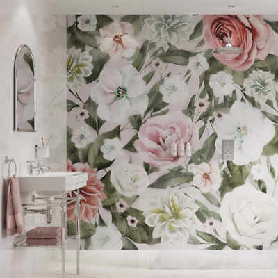 Showerwall Spring Bloom