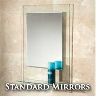 Non Illuminated Bathroom Mirrors