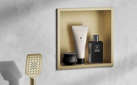 Brass Shower Niche