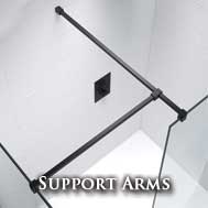 Wetroom Glass Support Arms