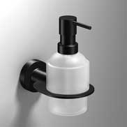 Tecno Project Matt Black Bathroom Accessories