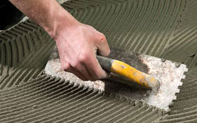 Tile Adhesive, Grout & Trims