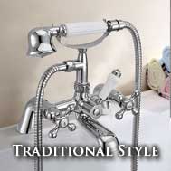 traditional bathroom taps
