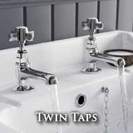 Bathroom Basin Twin Taps