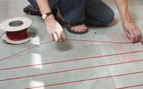 Underfloor Heating Loose Cables