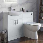 Gloss White Bathroom Furniture