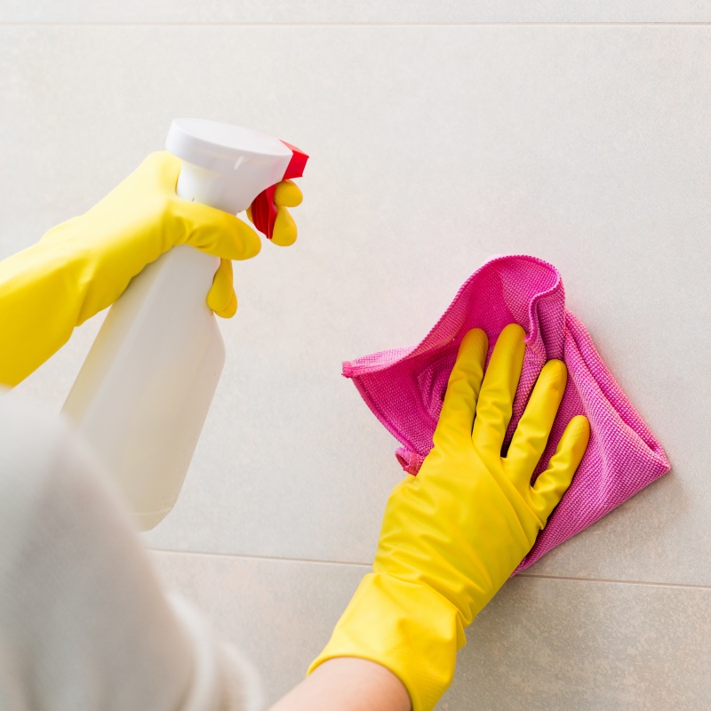 Cleaning Bathroom Wall Panels