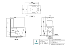 RAK Summit Close Coupled Toilet