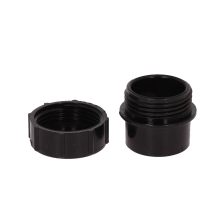 ABS Solvent Fit 40mm - Straight Coupler - White - Waste Pipe