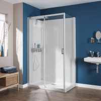 Kinedo Kinemagic Design 1200 x 900mm Corner Sliding Door Shower Pod