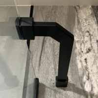 Vodas 8 Stella 900 Frameless Hinge Door Quadrant Shower Enclosure - Silver