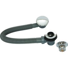 Highlife ASP Easy Clean Bath Waste - 10922L - Sprung/Clicker