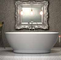 Charlotte Edwards Shard 1685 x 785mm Modern Freestanding Bath