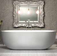 Charlotte Edwards Olympia 1800 x 855mm Modern Freestanding Bath