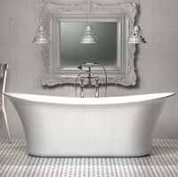 Charlotte Edwards Admiralty 1670 x 730mm Modern Freestanding Bath