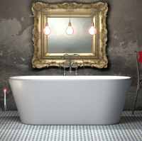 Charlotte Edwards Grosvenor 1650 x 735mm Modern Freestanding Bath