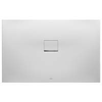 Villeroy & Boch Squaro Infinity Quaryl Shower Tray 1600 x 900 - Stone White