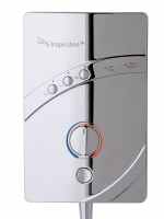 MX Inspiration QI Electric Shower - White & Chrome - 10.5kW - GCL