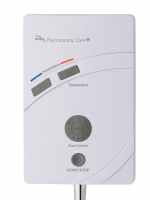 MX Thermostatic Care QI Electric Shower - White & Chrome - 8.5kw