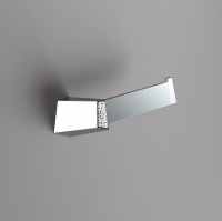 S8 Swarovski - Open Toilet Roll Holder - Chrome - Bathroom Origins