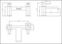 Sensa Infrared Wall Mounted Sensor Basin Tap