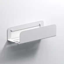 Origins Living Quick Matt White Deep Shower Shelf